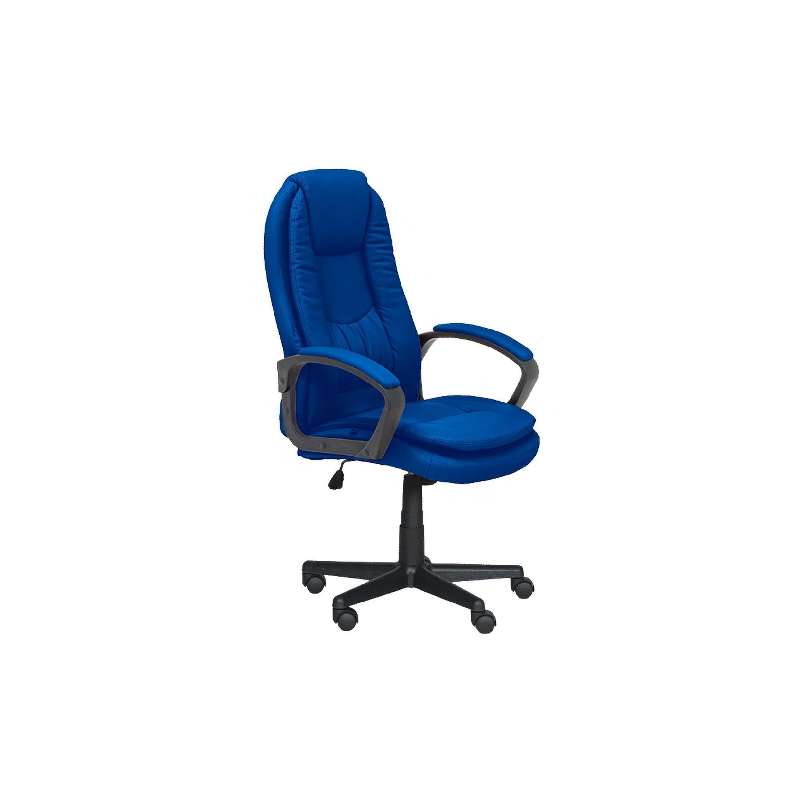 Carmen 6682-1 Chefsessel mit Kunstleder – Blau