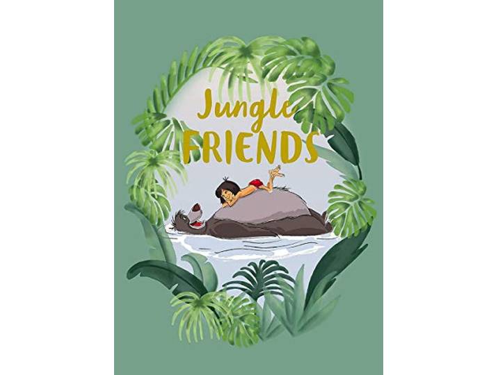Komar Disney Wandbild Jungle Book Friends Kinderzimmer, Babyzimmer, Dekoration, Kunstdruck ohne Rahmen WB091-50x70 Größe: 50 x 70 cm (Breite x Höhe)