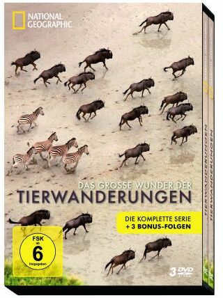 National Geographic - Das große Wunder der Tierwanderungen [3 DVDs] - Preis vom 30.09.2026 22:30:23 h