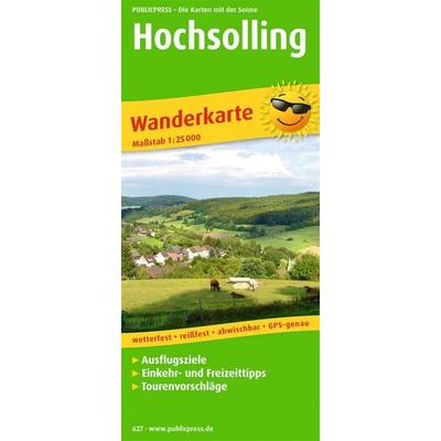 Publicpress Wanderkarte Hochsolling 1:25.000, Sonstige von , KOMPASS Freytag & Berndt, 978-3-89920-627-2