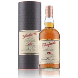 Glenfarclas 26 Years Whisky 47,3% Vol. 0,7l in Geschenkbox aus Metall