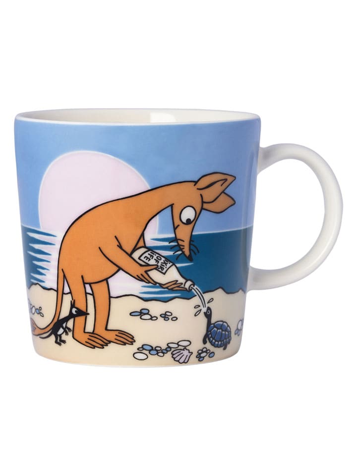 Moomin Tasse "Sniff" in Blau/ Hellbraun - 300 ml - onesize