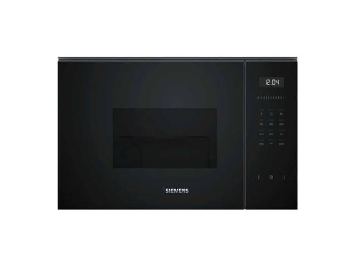 Siemens iQ500 Einbau-Mikrowelle, 59 x 38 cm, cookControl, humidClean, Grill, schwarz, BE525LMB1