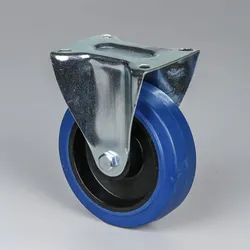 Transportrolle, 160 mm, mit blauer Lauffläche