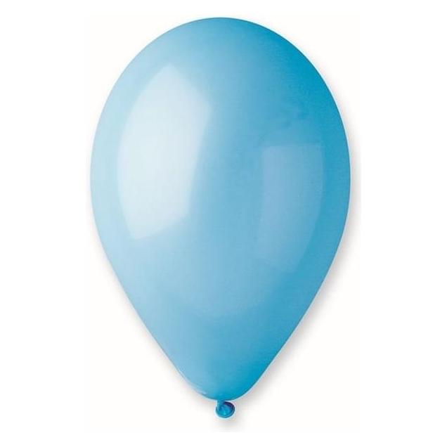 GoDan Gemar pastellblaue Macaron-Luftballons, 100 Stück (100x) (8021886097214)