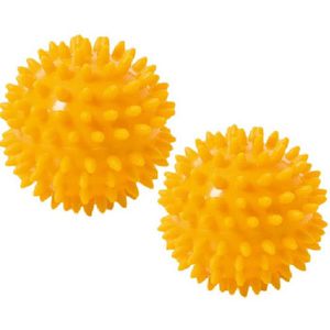 Togu Igelball Noppenball Set, Ø 8cm, gelb, 2 Stück