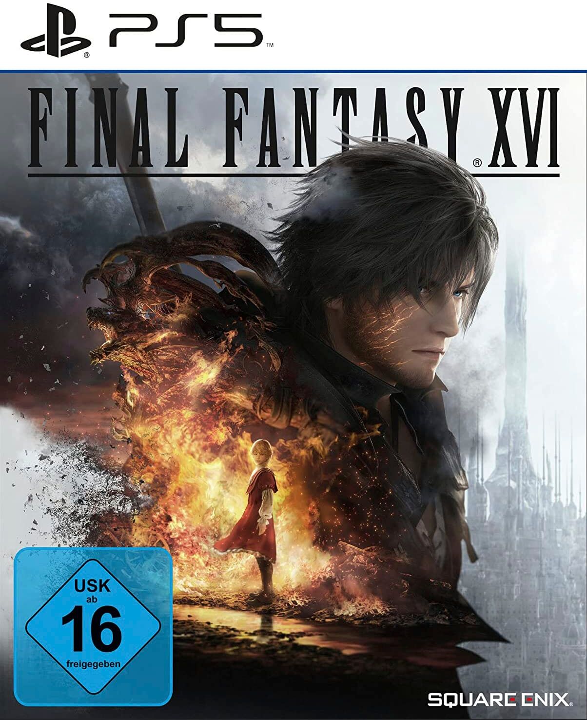 SQUAREENIX Spielesoftware "Final Fantasy XVI", bunt (weiß, neutral), PlayStation 5, Spielesoftware, Spielesoftware