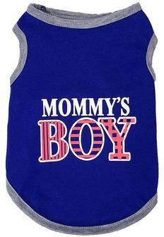 Inspired Finds PrincessPaws Summer Cotton Cat Vest For Sphynx, Garfield & Small Pets navy Boy xs