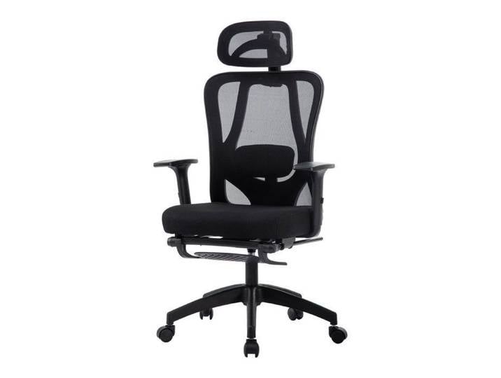 Fauteuil ergonomique - Sevencomfort - Siège réglable - Support lombaire - Charge 200KG - Gris