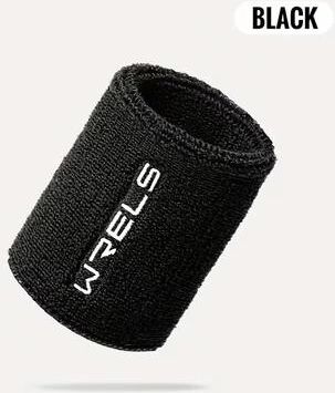 Useful Little Things Quick Drying Absorbent Fitness Wrist Sweatbands black