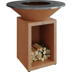 OFYR Plancha Grill Classic Storage Corten 100