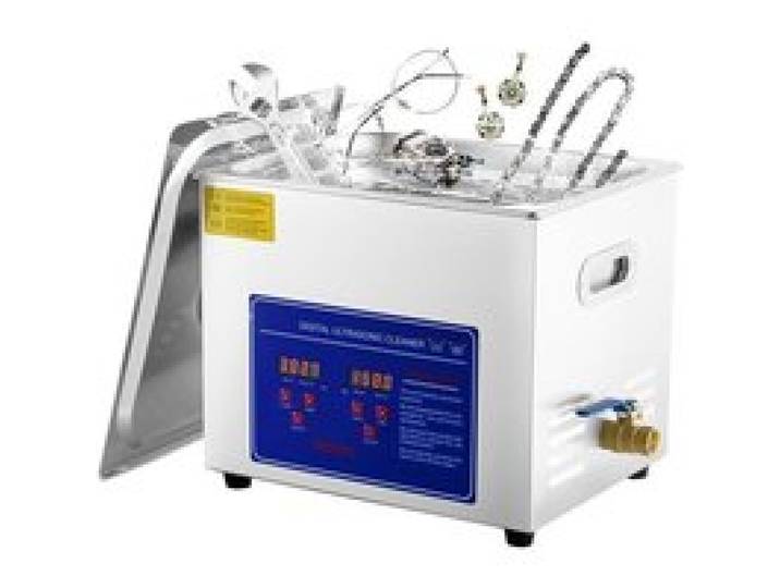 SIHAO 10L machine de nettoyage à ultrasons Timer de chauffage numérique Nettoyage de bijoux pour la maison