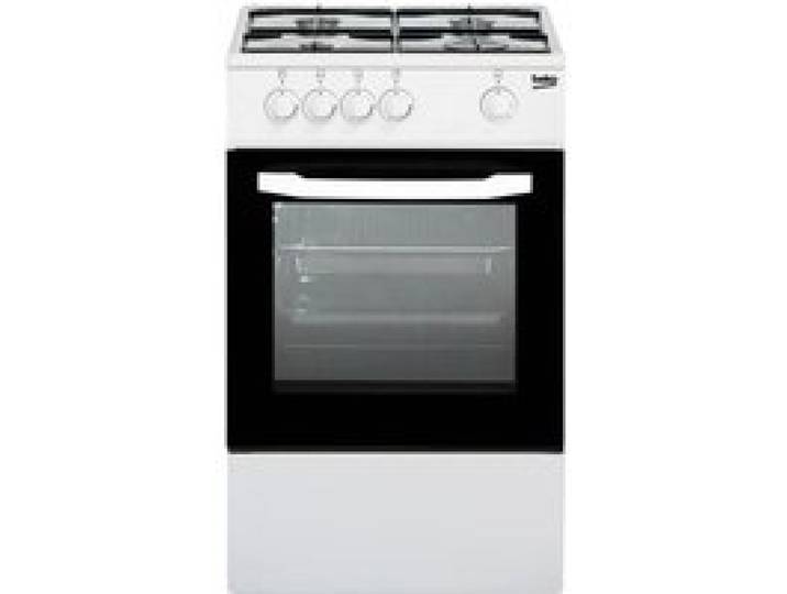 Beko CSG42001FW four et cuisinière Blanc Gaz Sans installation