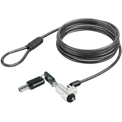StarTech Nblwk-Laptop-Lock, Notebook Security, Silber, Schwarz