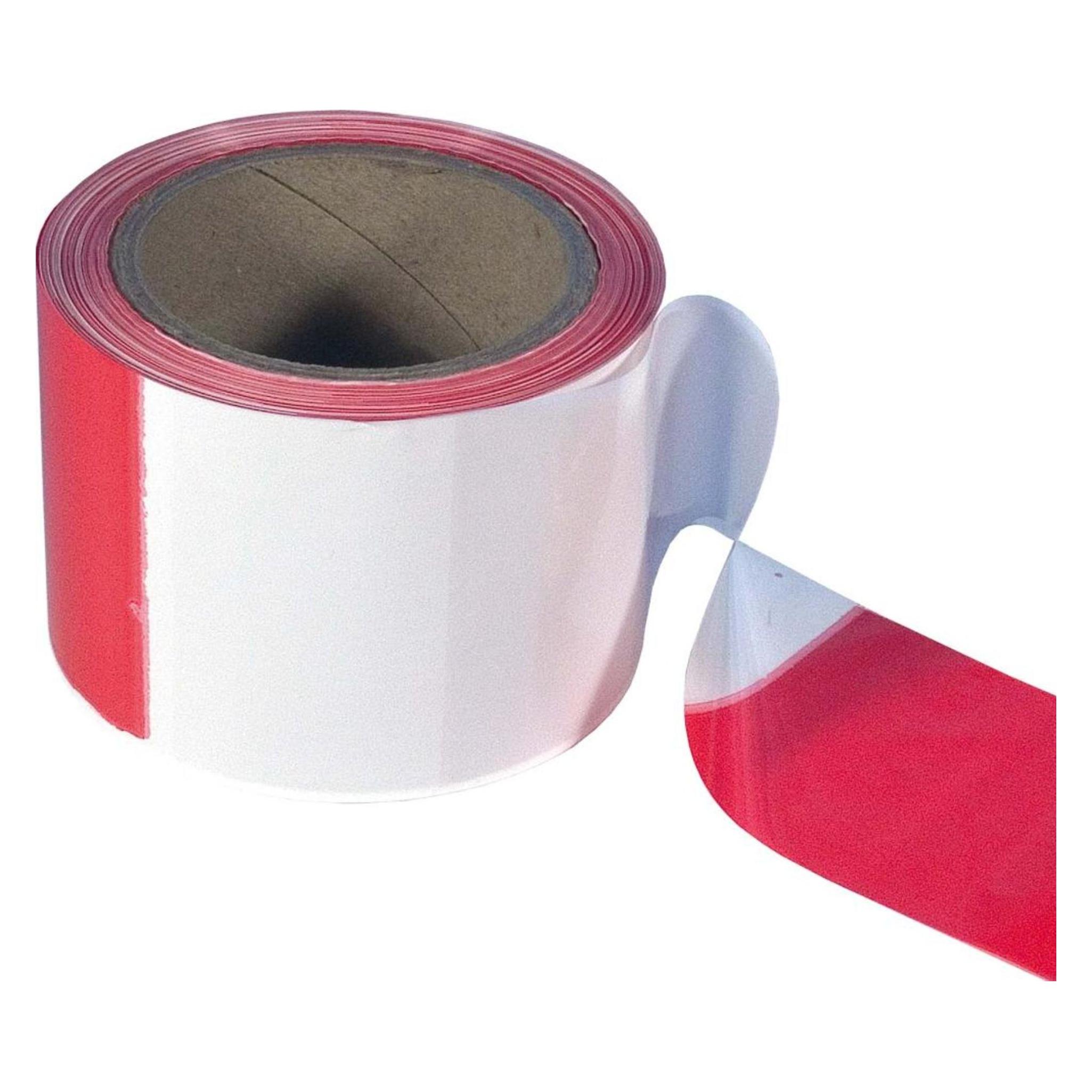 Magni Format 4011645013443 Absperrband 80 mm rot/weiss - 500 m (4011645013443)
