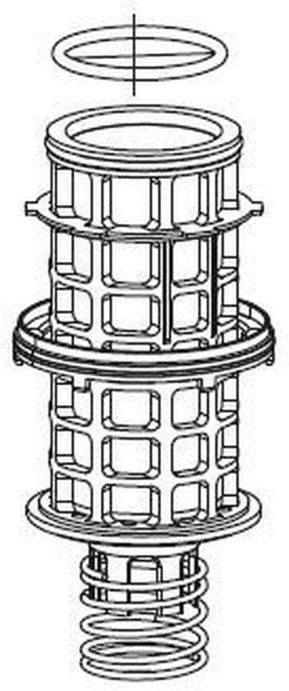 Grünbeck Filterelement zu BOXER, UNI 100 um 101632e zu Rückspülfilter, Automatikfilter