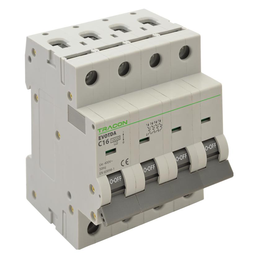 Tracon Leitungsschutzschalter (TR-TDA-4C-63)