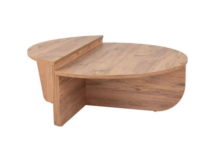 Table basse en aggloméré pin
