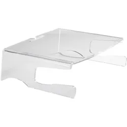 Bakker Elkhuizen Q-riser 100, Notebook Ständer, Transparent