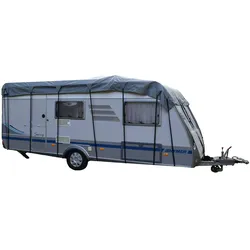 GreenYard Wohnwagen Schutzdach 850 cm Schutzhülle Wohnmobil Abdeckung Dach Garage