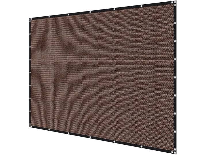 VEVOR Zonwerend doek Schaduwnet Privacyscherm 90% 244x366cm Tuinbruin