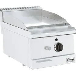 CombiSteel Base 600 Gas Grillplatte Chrom, Glatt