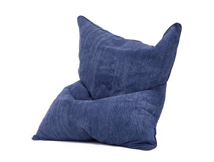 Cordoba XXL Sitzsack in Cord-Optik - Dunkelblau