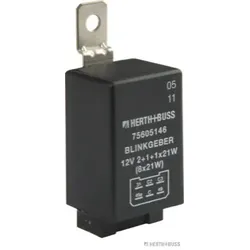 HERTH&BUSS Blinkgeber, 12 V, 6 pins, elektronisch - 75605146