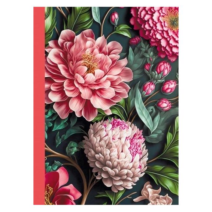 Fresh Dekoratives Notizbuch 105x148/48K Raster TW Flora (A6, Harter Einband) (47995338)