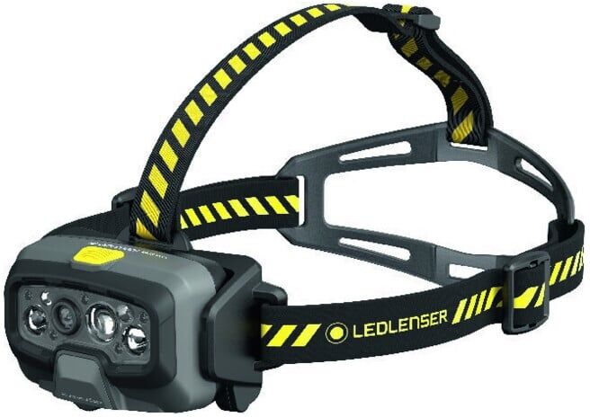 LEDLENSER Lampe frontale rechargeable HF8R Work Jaune 20-1600 lumens (502802)