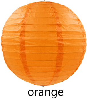 Perfect Picks Market Colorful Chinese Paper Lanterns For Weddings, Christmas, Home, And Party Decorations orange