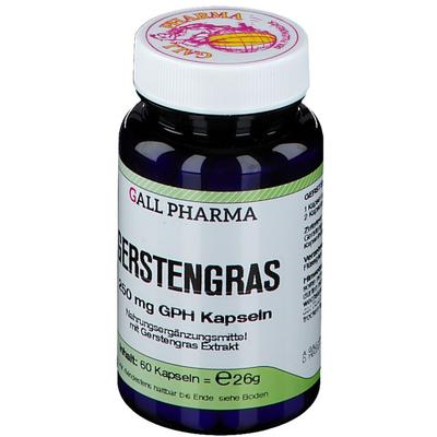 Gerstengras 250 mg GPH Kapseln 60 St