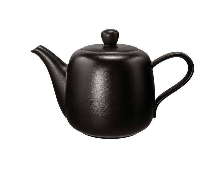 Seltmann Weiden Kaffeekanne Liberty velvet black, Schwarz, Keramik, 1,6 l, Geschirr, Kannen & Karaffen, Kaffeekannen & Thermoskannen