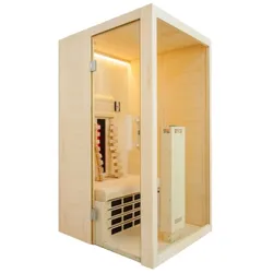 Harvia MINIMY 120 BASIC Infrarotkabine Solid Wood