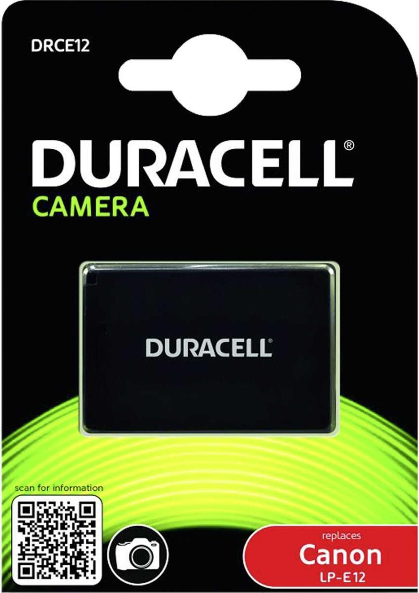 Duracell lithium-ion accu 750mAh geschikt voor Canon LP-E12