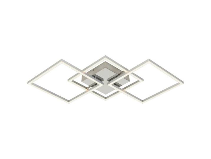 LED-Deckenleuchte Olpü in Alufarben max. 37 Watt Deckenlampe