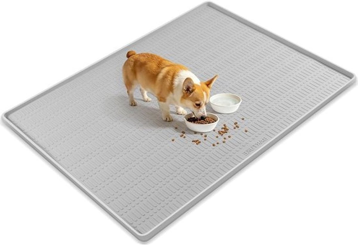 Siliconen hondenvoer mat voor grote honden, waterdicht en antislip, 47 x 89 cm