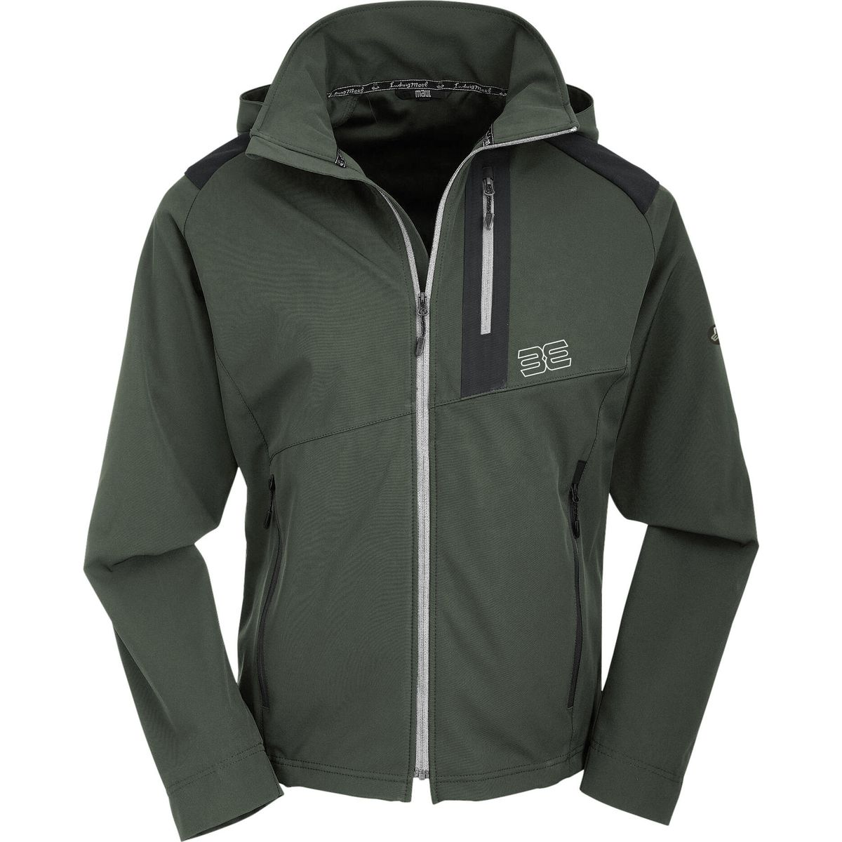 MAUL Sport Galtür Softshelljacke+kapuze dark green (60) 48 4414200742-60-48
