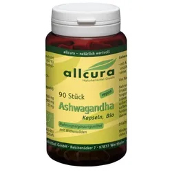 ASHWAGANDHA BIO mit Extrakt KSM 66 Kapseln 90 St