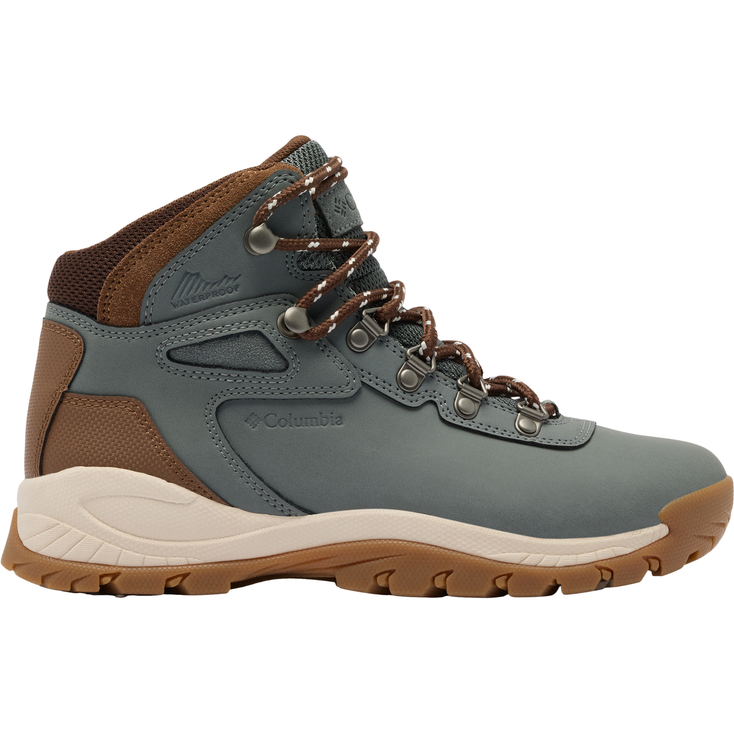 Columbia Newton Ridge Plus Damen Wanderschuhe beige Größe 40 Trekking Wasserdicht