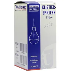 Klistierspritze 90 g Gr.3 birnf.Weich-PV 1 St