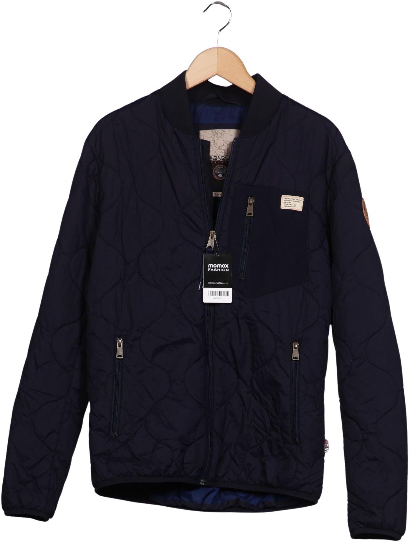 Napapijri Herren Jacke, Marineblau, Gr. L, Synthetik - Second Hand