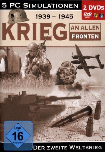 media Verlagsgesellschaft mbH - Krieg an allen Fronten 1939-1945: Der Zweite Weltkrieg - 5 PC Simulationen - Preis vom 11.10.2026 03:10:56 h