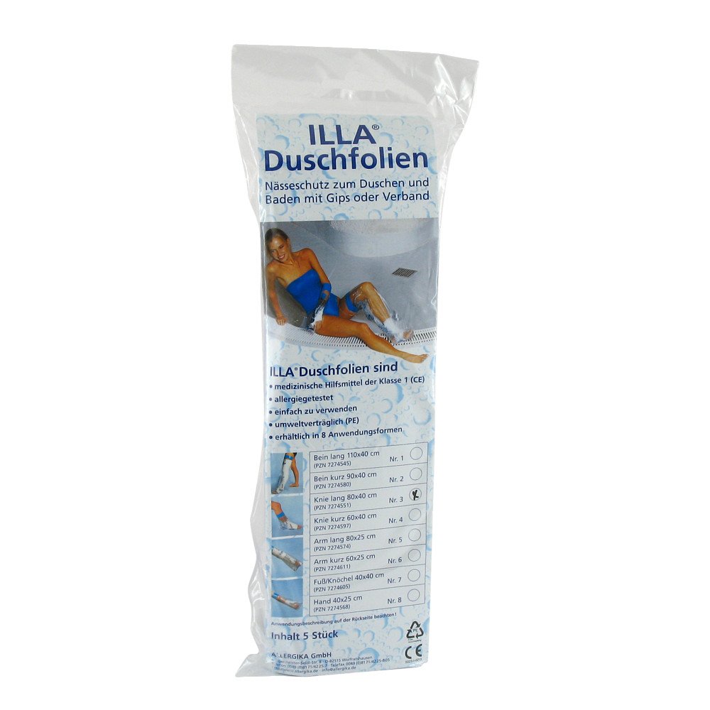 ALLERGIKA Pharma GmbH Duschfolien Knie lang 80 cm 07274551