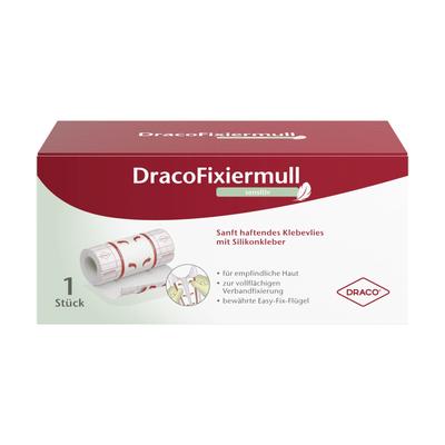 Dracofixiermull sensitiv 10 cmx5 m 1 St Verband
