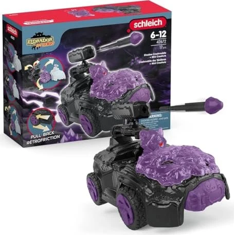 Schleich 42672 - Eldrador Creatures - Schatten-Crashmobil mit Mini Creature