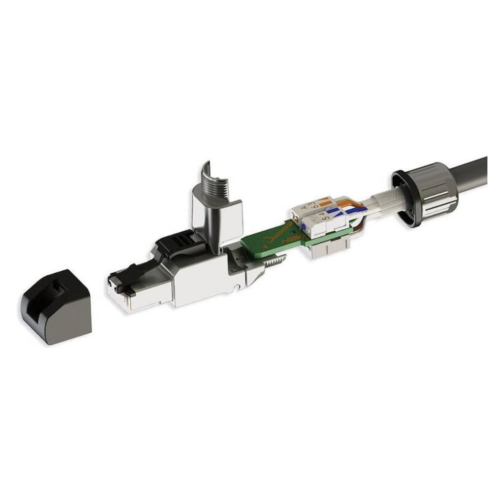 Telegärtner J00026A5003 RJ-45 Silber Drahtverbinder (J00026A5003)