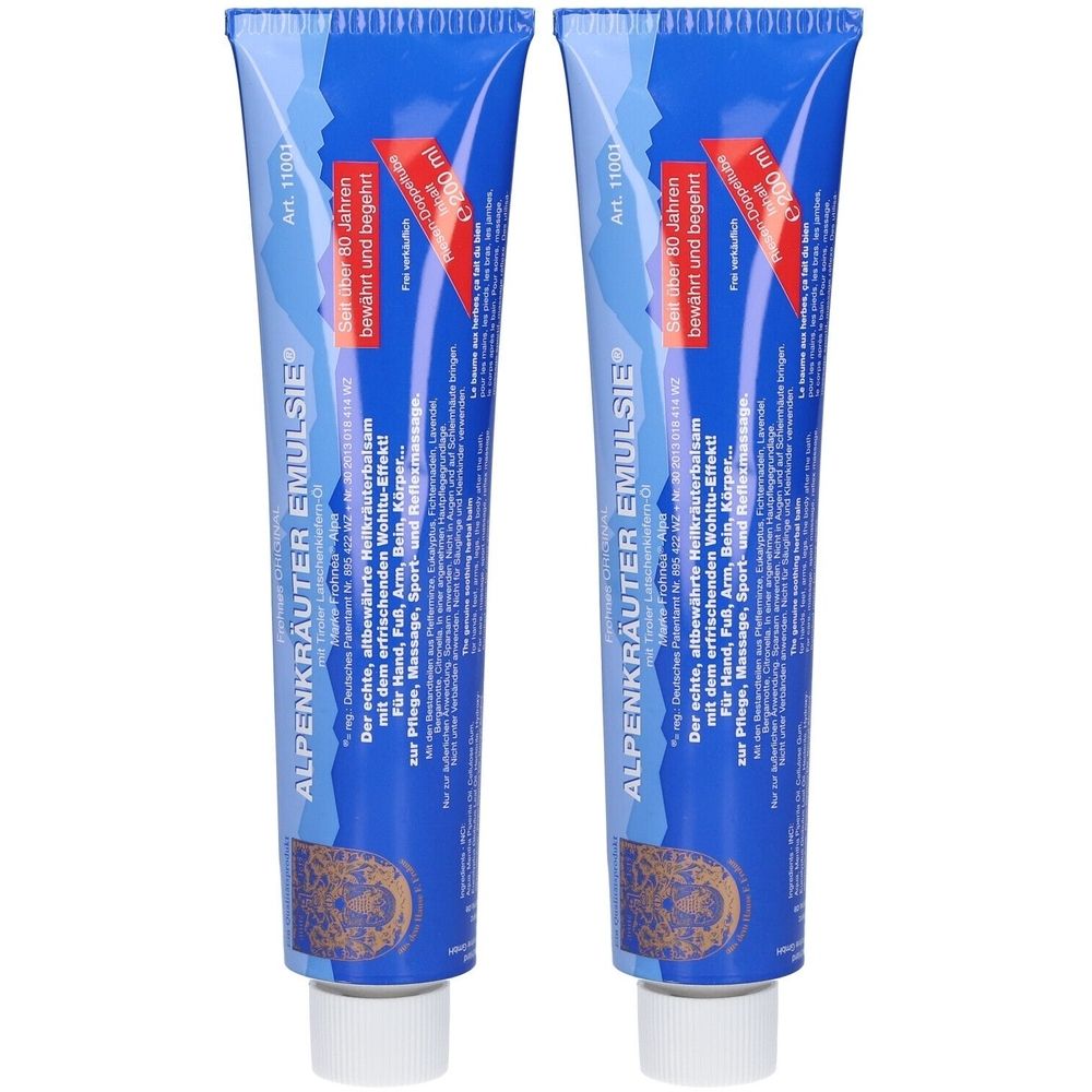 Alpenkräuter Emulsie 2x 2x200 ml Emulsion