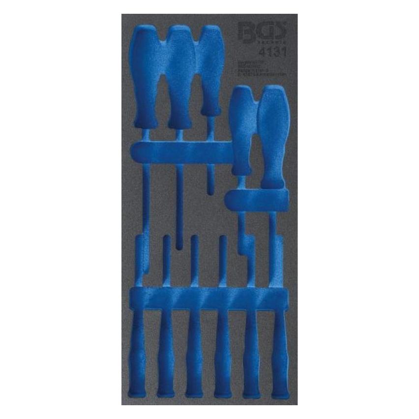 BGS Werkstattwageneinlage 1/3 leer für Art. 4131 (4131-1)