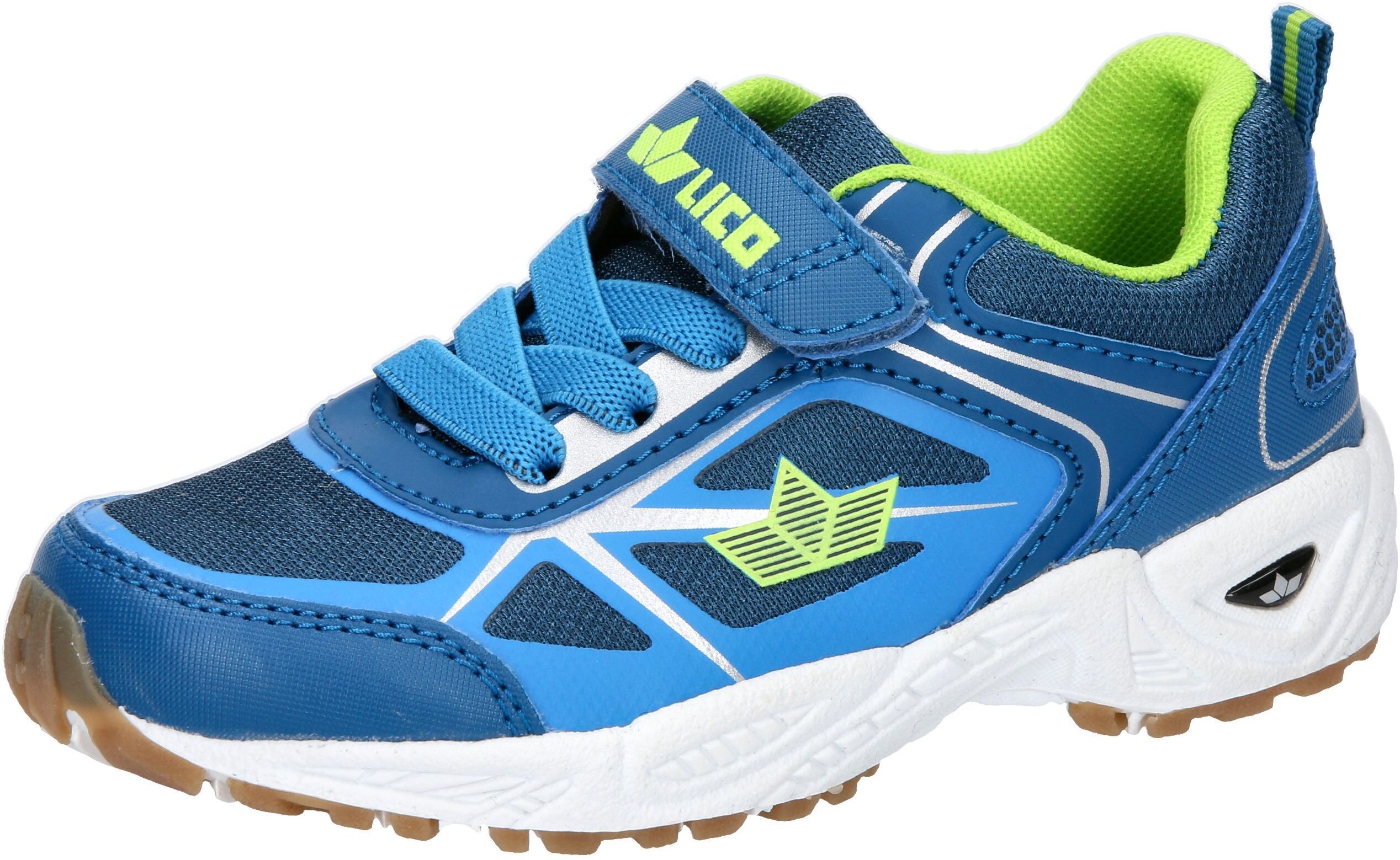 Laufschuh LICO "Sportschuh Salford VS", Jungen, Gr. 31, blau, Synthetik, Schuhe Laufschuh